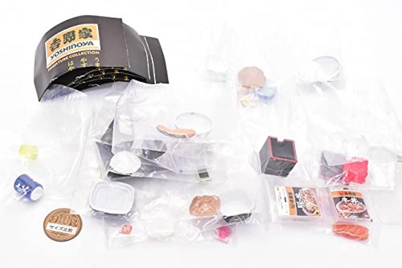 Коллекция миниатюр Yoshinoya набор из 6 предметов, включая предметы на удачу, капсульная игрушка гачапон [Полный] (полный)]