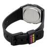 Casio Цифровые унисекс часы Модель-коллаборация Ремешок из биомассы Черный PAC-MAN F-91WPC-1A