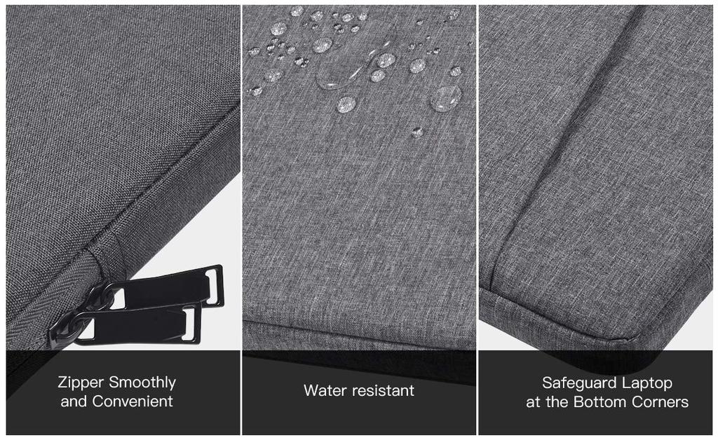 Huion Waterproof Drawing Tablet Sleeve Case for KAMVAS Pro 16, Wacom Cintiq 16, and Intuos Pro Large PTH860 - Carrying Case (Space Gray)