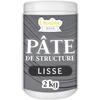Pâte De Structure CREATIVE DECO | Lisse 2kg Gris Foncé | Pâte À Relief Pour Peinture Acrylique | Pâte Texturée | Effet 3D