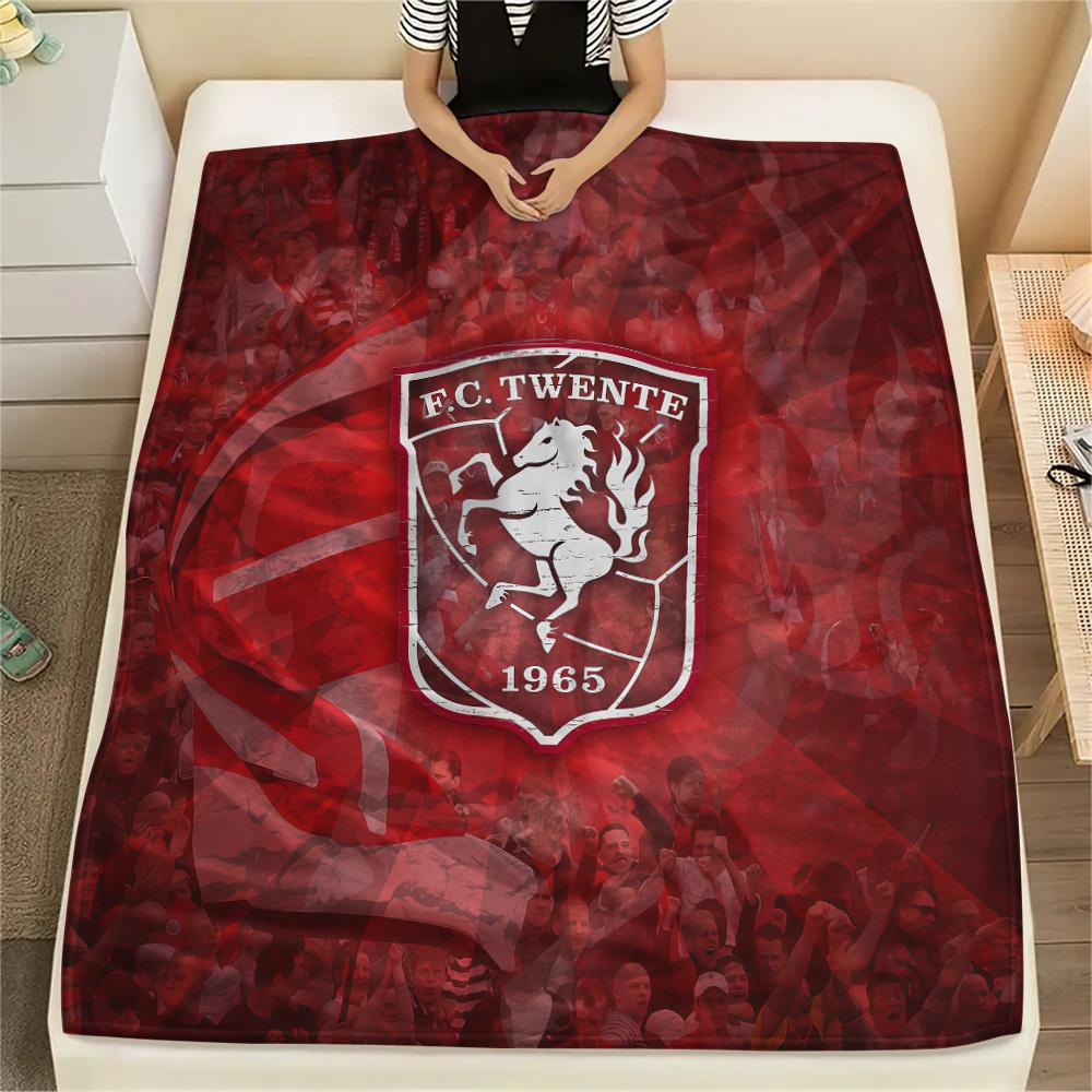 FC Twente Flannel Blanket, High quality Comfortable for All Seasons, Home Decor, Warmth and Comfort