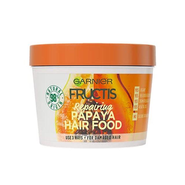 Garnier Fructis, увлажняющая маска для волос для нормальных и сухих волос, питание и блеск, питание для волос с алоэ вера