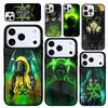 Capa Case for iPhone 17 Air 16 Pro Max 15 Plus 11 13 Mini 14 12 Back Phone Cover Nuclear Mask Gas Mask