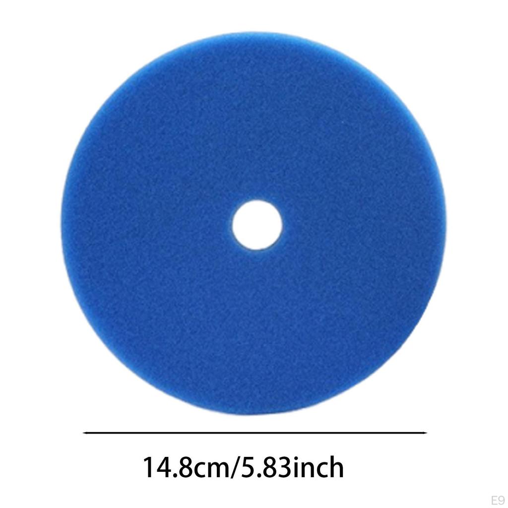 5-дюймовый полировальный диск для автомобиля с креплением на липучке для финишной обработки поверхности