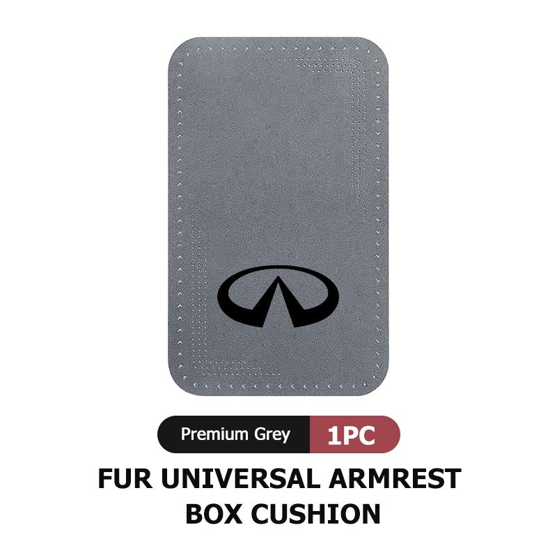 For Infiniti Leather Car Central Armrest Mat Console Arm Rest Seat Mat Interior G35 G37 JX35 Q50L M25 EX35 EX25 EX37 ESQ M25 M35 ssq1