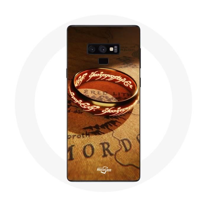 Coque pour Samsung Galaxy Note 9 Le Seigneur des anneaux Les Anneaux de pouvoir The Lord of the Ring