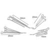 100Pcs 15-50mm Stainless Steel Water Gold Color Eye Pins Hooks Earrings Findings DIY for Jewelry Handmade Crafts Making 0.6mm