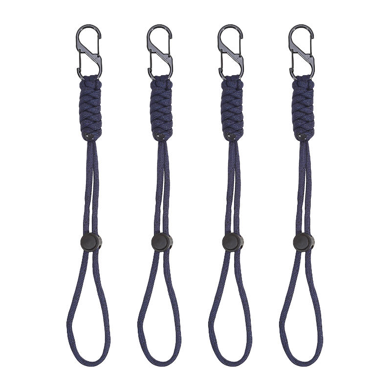 4 шт. Креативный простой цветной плетеный шнурок Брелок против потери Аксессуары для подвешивания на рюкзак Брелок для автомобиля Подвесной шнурок