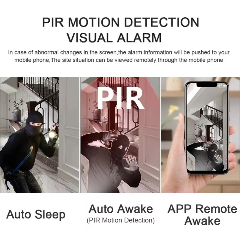 LS VISION 4G Мини Камера Видеонаблюдения Камеры HD 1080P IP Камера 140° Беспроводная Ночное Видение Секретная Видео Защита ИК Камера Движения