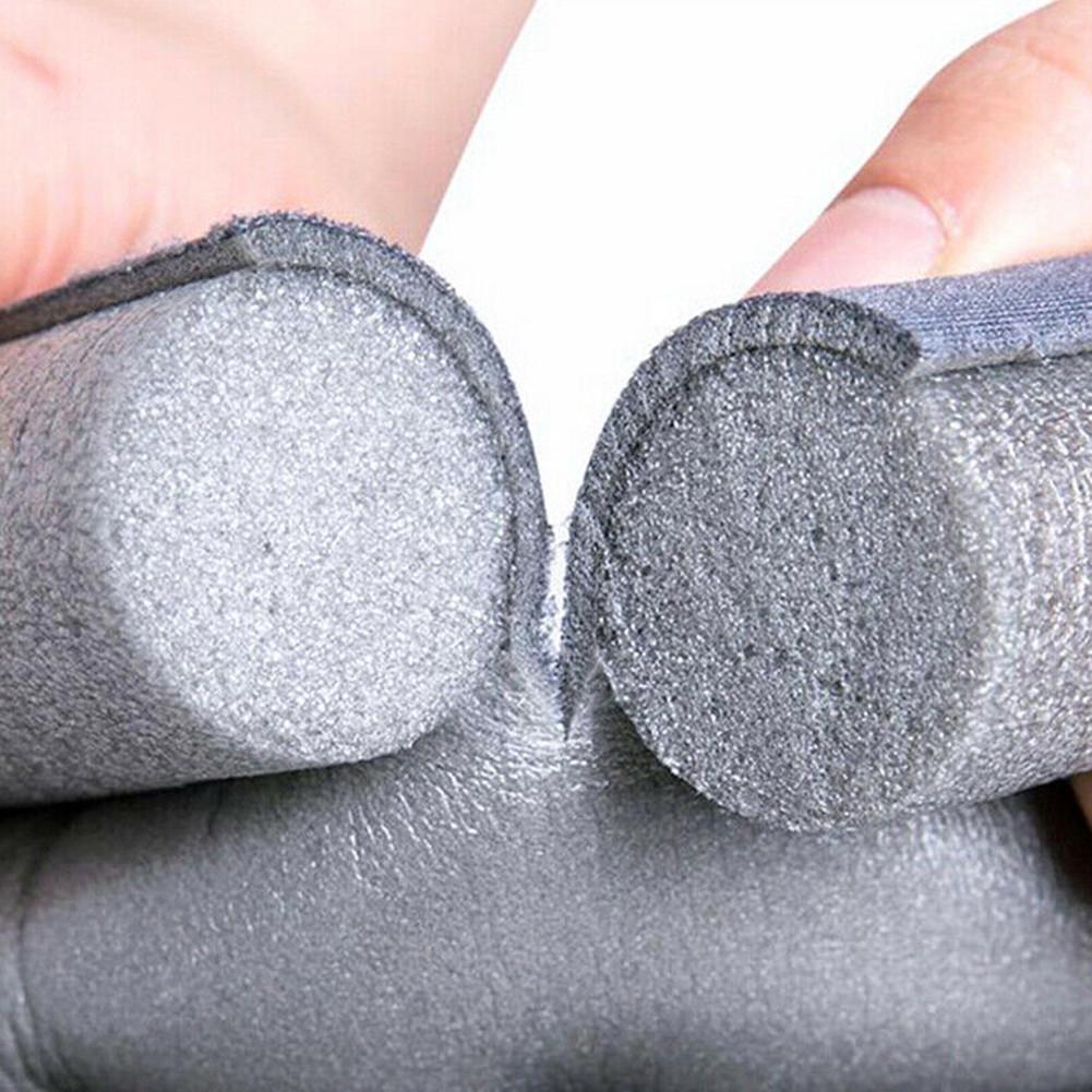 93 см водонепроницаемый уплотнитель под дверью, заглушка для защиты от сквозняков, нижняя защита двери, двойной уплотнитель из силиконовой резины, звукоизоляция