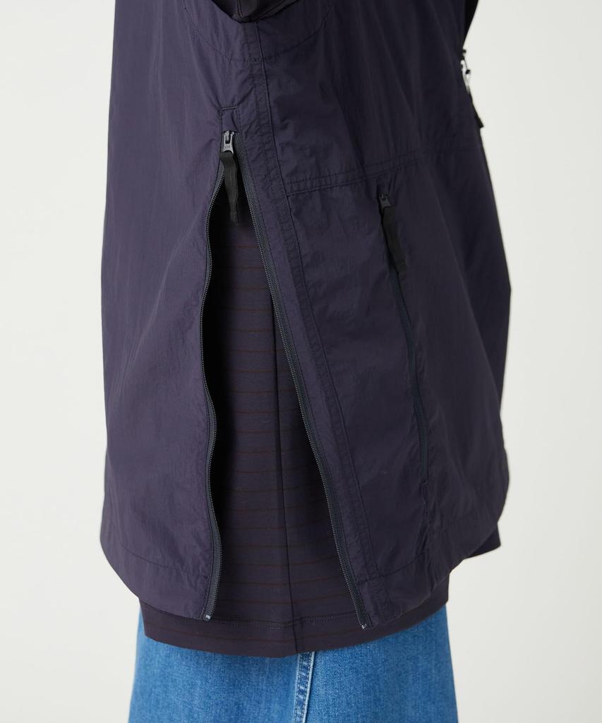 Snow Peak Nylon Tussah Utility Storage Vest and Size M JK-25AU009, Men's Women's, Navy,