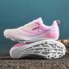 Men's and Women's Nail Shoes Track and Field Shoes Sprinting Shoes Spring and Summer Low-top Mesh Iron Nails Professional Competition Sports Test Ru