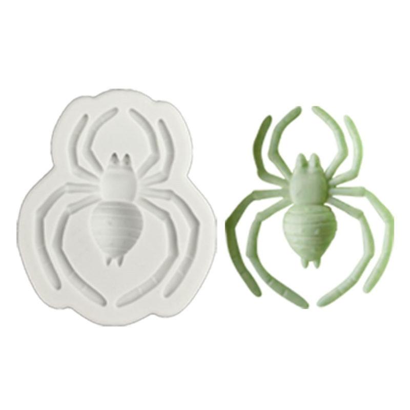 Flexible Silicone Insect Mold Set Halloween Party Supplies Crafting Tools Lightweight Reusable Ornament Mould