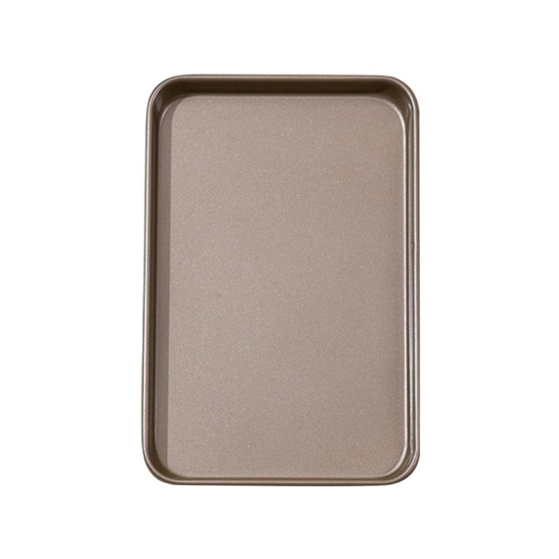 Жаропрочный Ресторанный Углеродистая сталь Противень для выпечки Антипригарный слой Прямоугольная кулинарная тарелка Сковорода Лист для печенья Для высокотемпературной духовки