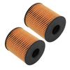 2Pcs Oil Filter 1109CK Engine Protection High Efficiency Long Lasting with Rubber Ring Replacement for Citroen Sega