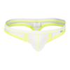 Toot Neon Trim TB25S316 Men's T-Back Underwear, White,