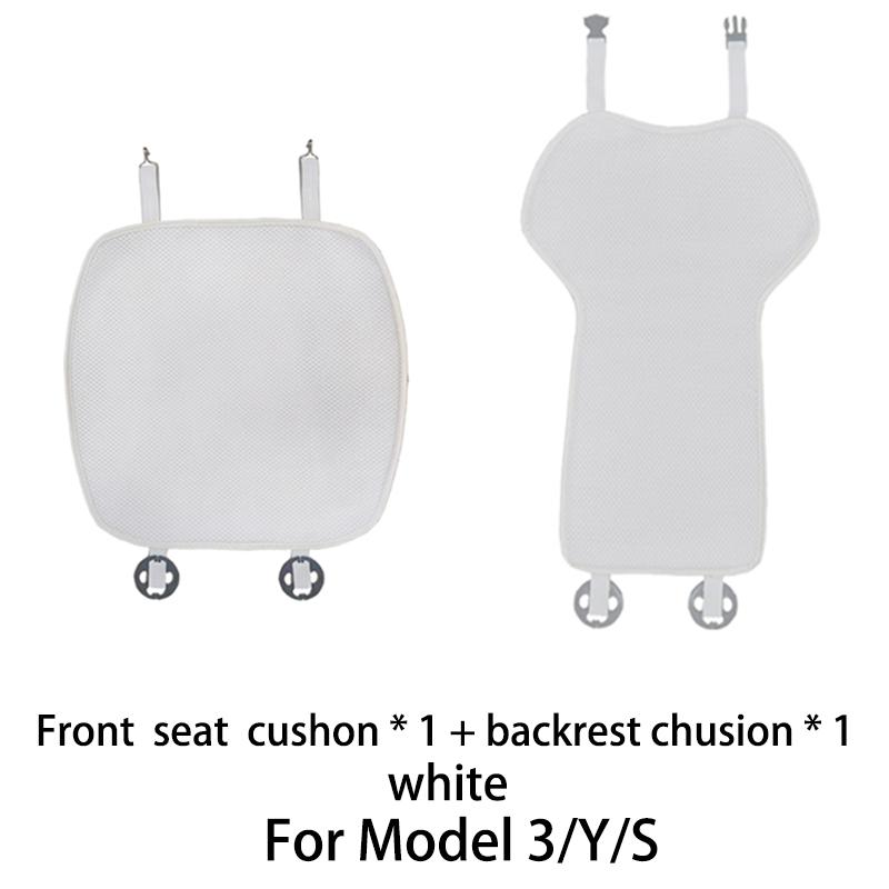 OULEX Car Seat Cover Cushion For Tesla Model 3/Model Y 2019-2025 Ice Silk Seat Cover breathable seat car Interior accessories