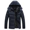 Men Winter Jacket Men Thicken Warm Men Parkas Hooded Fleece Man's Jackets Outwear Cotton Coat Parka Jaqueta Masculina