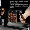 Удобный Магнитный Контейнер для Хранения Кофейных Зерен Стеклянные Трубки Контейнер для Хранения Стойка для Демонстрации Аксессуары для Эспрессо