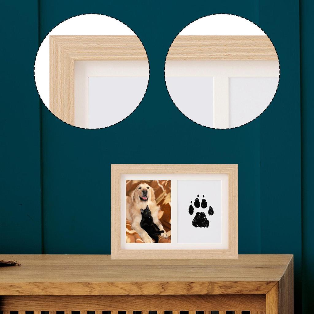 Hand And Footprint Kit (No Ink) - Photo with Ink Pad for Newborn Keepsake, Nursery