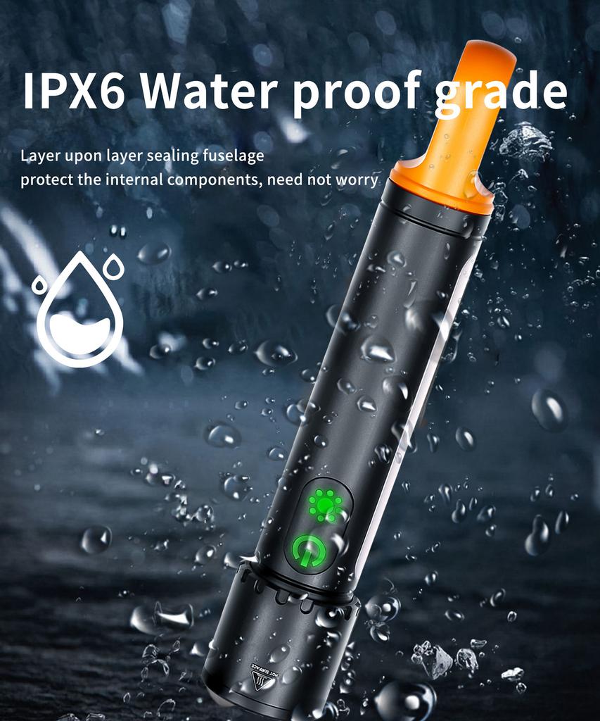 Мощный фонарик 20 Вт 3500 мАч Перезаряжаемый Наружный Кемпинговый Свет 9 Режимов Водонепроницаемый Аварийный Фонарь Портативный Рыболовный Рабочий Фонарь