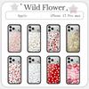Новый Чехол для телефона Wildflower 3D WF Цветочные клумбы для iPhone 12 13 14 15 16 17 Pro Max Plus Губы INS Мультяшная Обложка Кролик 17 Pro