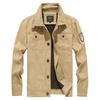 Men'S Spring And Autumn New Jacket Men'S Large Size Casual Pure Cotton Men'S Jacket