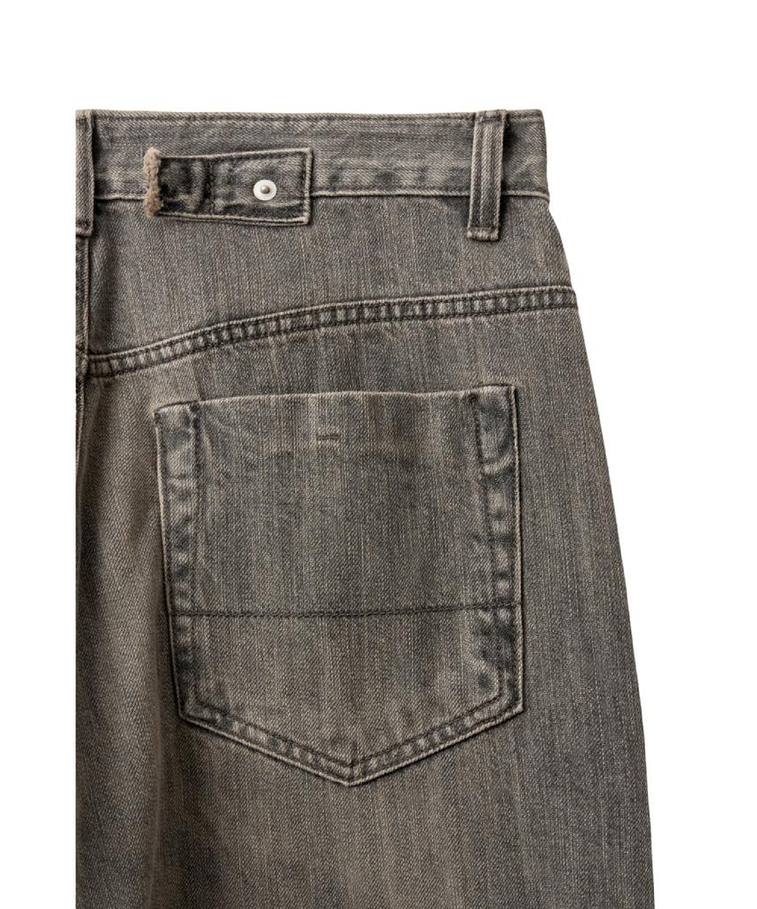 Haechinglum Regular Selvedge Jeans Slub Vintage Gray
