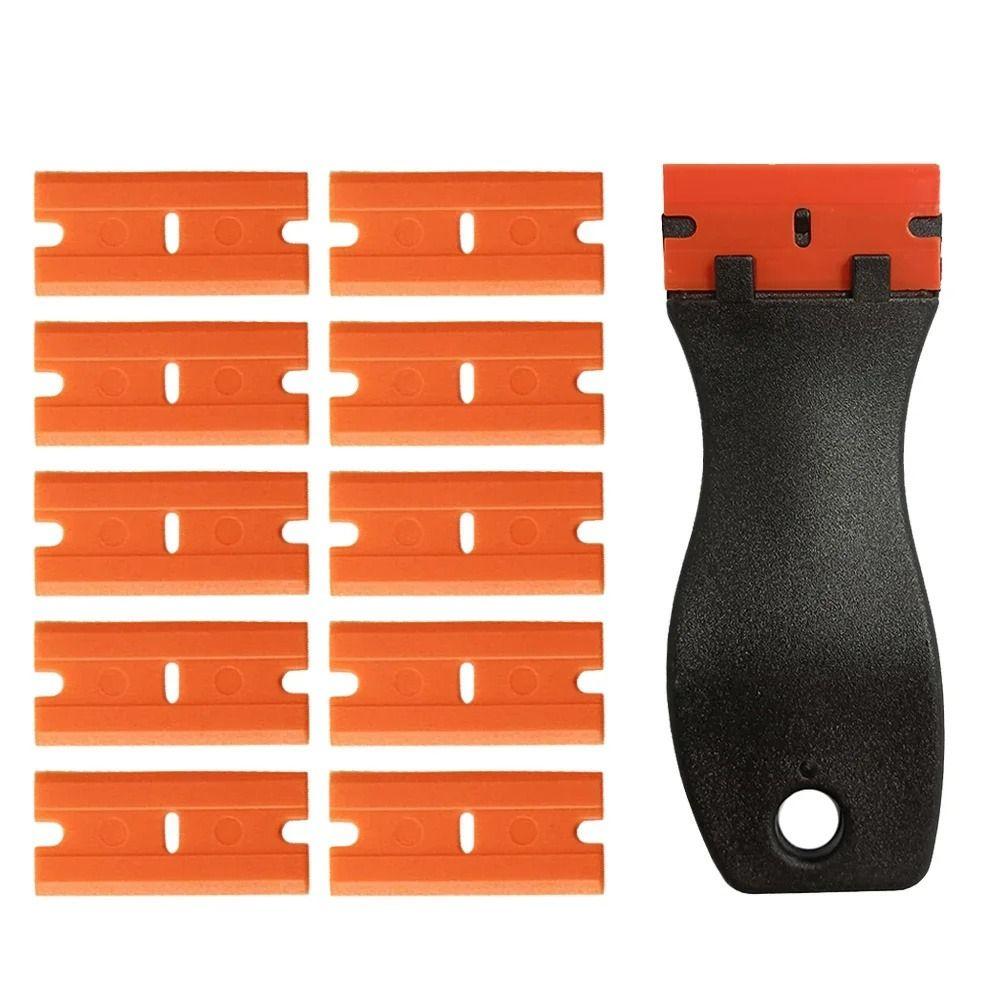 Squeegee Razor Scraper Dust Dirty Remover Car Edged Cleaner Mini Glass Clean Scraper  Scraper Tool