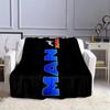 MAN Truck Logo D Printed Soft Flannel Throw Blanket for Bed Sofa Picnic Home Decor Bedroom Gift for Kids and Adults