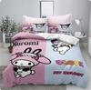 Детское одеяло с принтом Куроми Мультяшное Милое Sanrio Мягкое Настраиваемое Постельное белье На заказ Домашняя Спальня