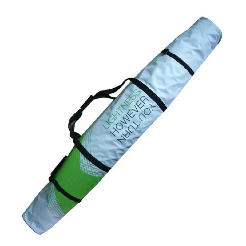 Waterproof Ski Board Bag Twin Skis Storage Gear Carrier With Bindings Boots Compartment