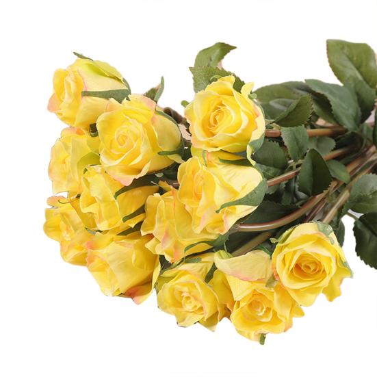 12шт искусственный цветок розы ручной работы домашний декор для свадебной вечеринки подарок на день Святого Валентина