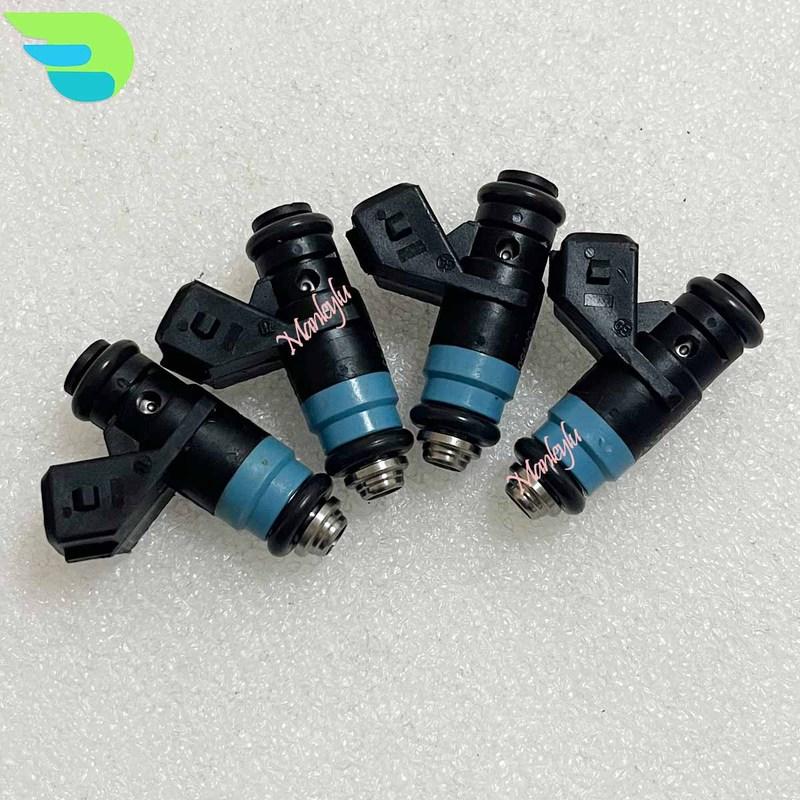 8200139674 H132254 4Pcs Fuel Injector For Renault Clio Megane Scenic Modus 1.4L 16V Petrol Nozzle