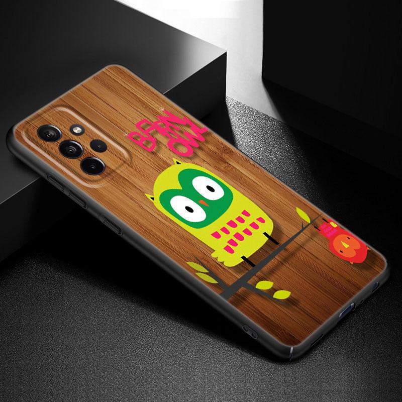 Прекрасный чехол для телефона с рисунком совы для Samsung Galaxy A21 A30 A50 A52 S A13 A22 A32 A33 A53 A73 5G A11 A12 A31 A51 A70 A71 A72
