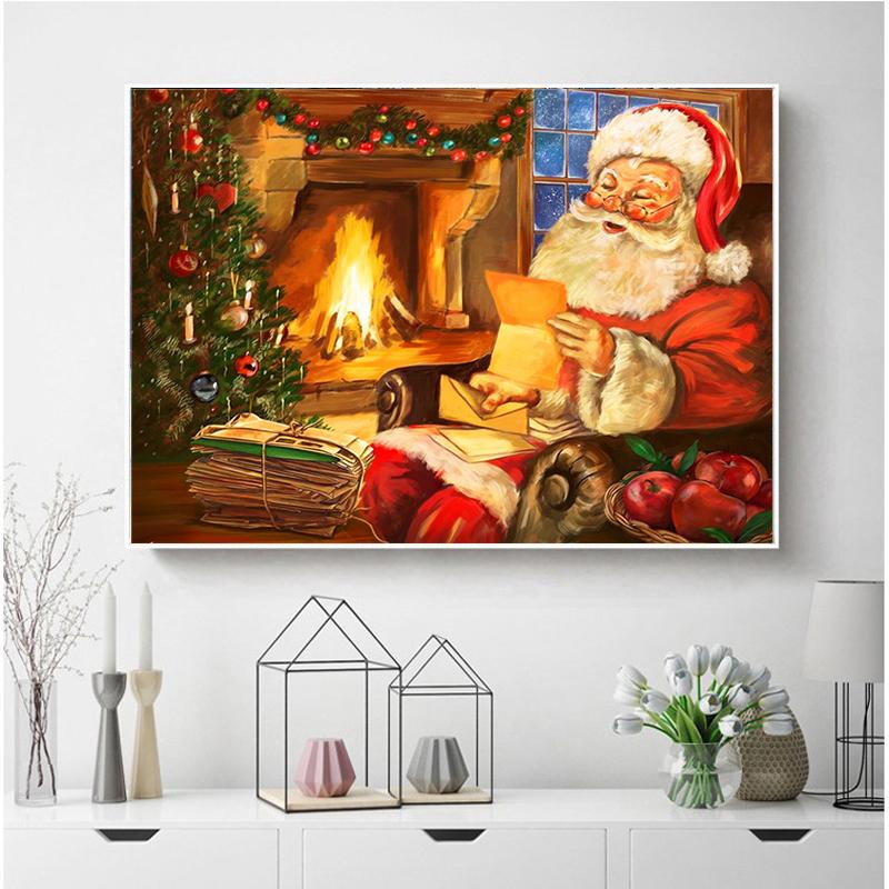 Diamond Painting 5d Full Square Drill Diamond Embroidery Cross Stitch Animal Mosaic Winter Wall Art Decor