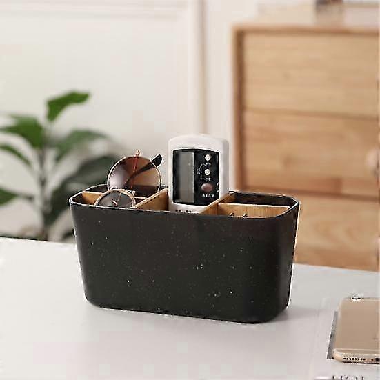 Box Capacity Multi-compartment Toothbrush Holder Large Desktop Storage Sundries Case Makeup Container Bathroom Accessories 25-26s