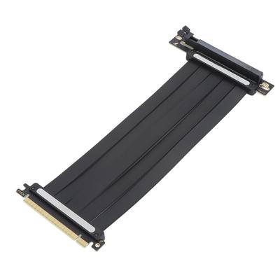 Кабель-удлинитель PCIE4.0 X16 Высокоскоростной   Экранированный Кабель-поднятие GPU Гибкий Прямой угол для  3090ti  3090  3070ti  3070
