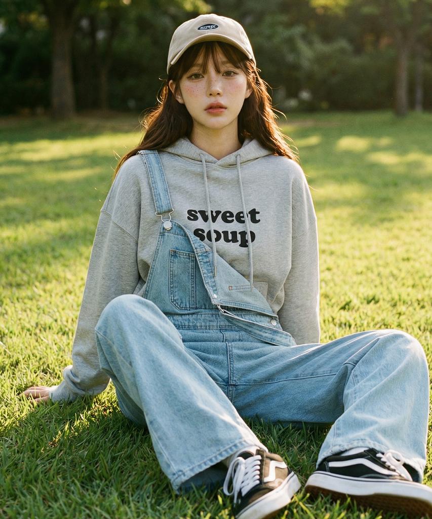 SWEET SOUP Худи оверсайз с надписью Sweet Heart (Wcrltf4)