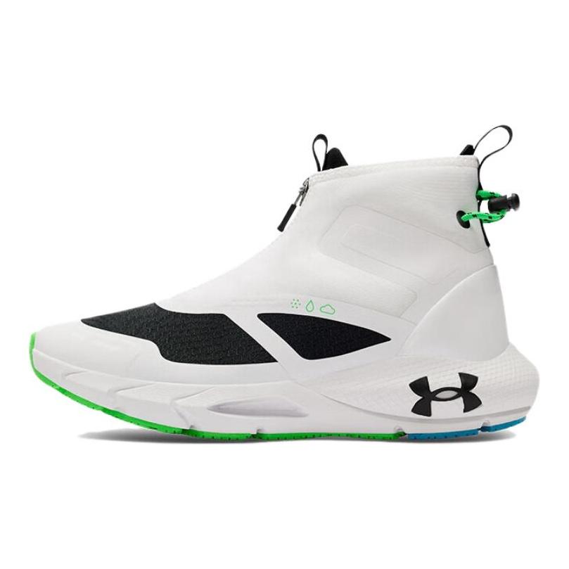 Under Armour HOVR Phantom 24/7 Износостойкие Высокие Повседневные Кроссовки Женские Белые Кроссовки 6007075-100