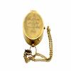 Brass Compass with Chain for Trekking/Survival/Outdoor/Navigation Pocket Compass for Gifted Item