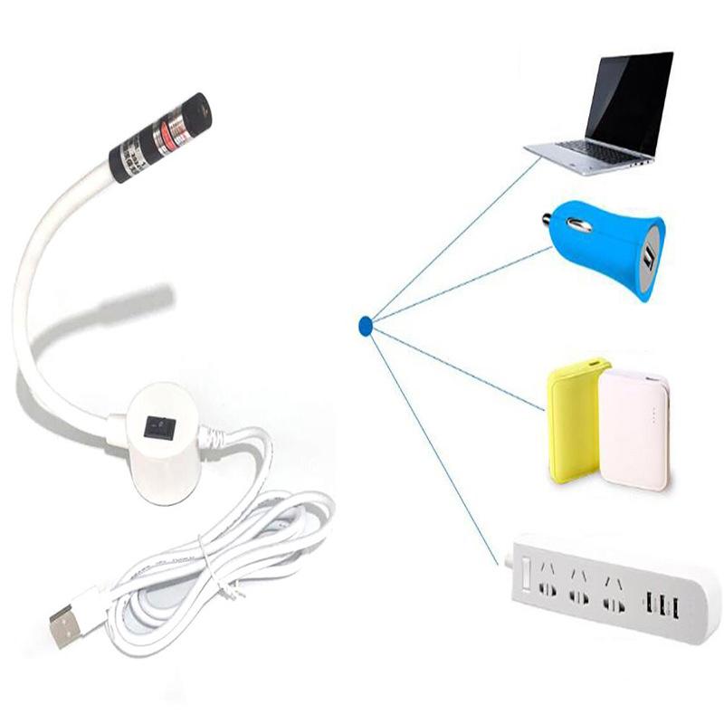 Usb красный лазерный позиционный свет инфракрасная рабочая лампа резка с магнитным основанием DC5V линейные/крестообразные швейные машины аксессуары