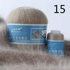 50+20g/set Mink Cashmere Yarn Long Plush For Cardigan Scarf Suitable Hand-Knitting Thread