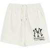 New MLB New York Yankees SS25 Casual Shorts Unisex White 3ASPB0253-50CRS