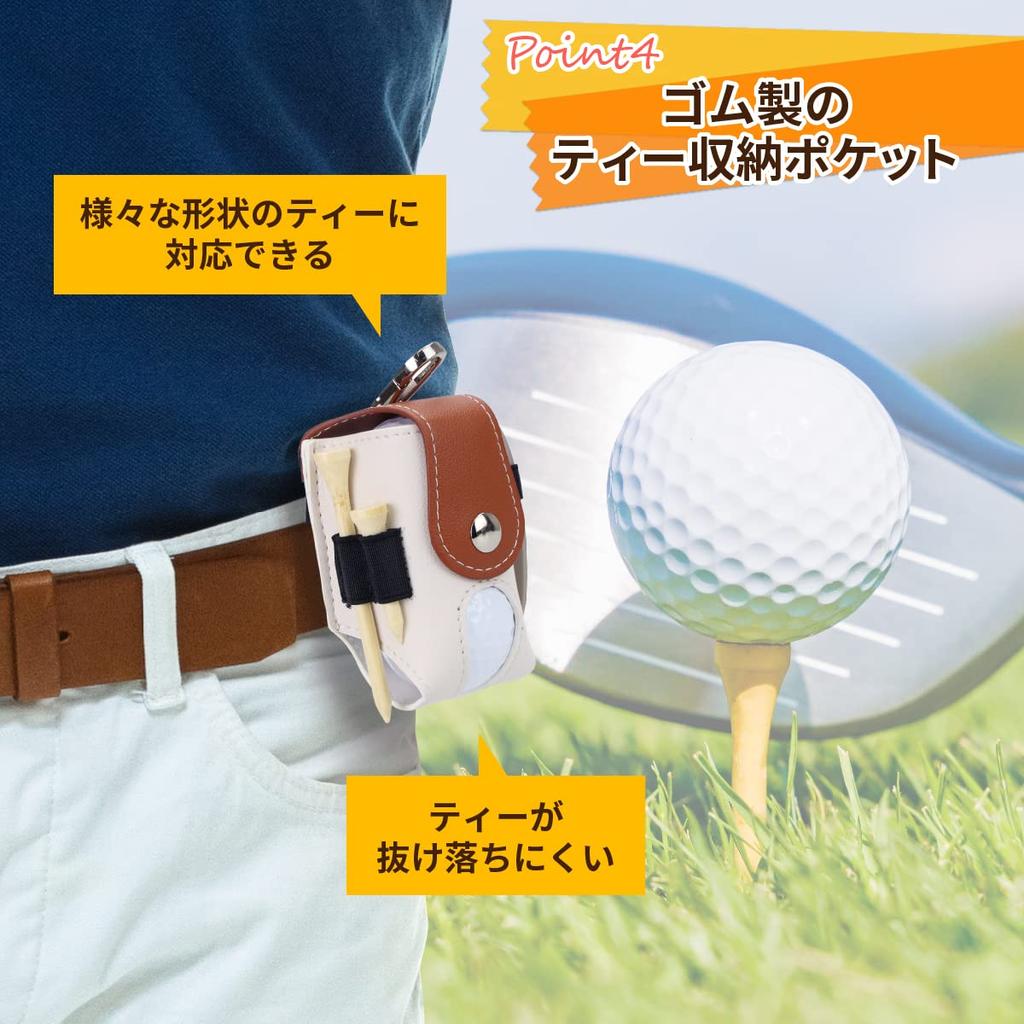 IMOK Golf Ball Case for Men and Green Golf and 2 Practice Balls Included Women, Fork, Marker, (Baby Pink)