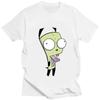 Kawaii Invader Zim футболка с рисунком Happy Hug Ready Zim Image милая футболка с рисунком унисекс женская футболка в стиле ретро футболка большого размера