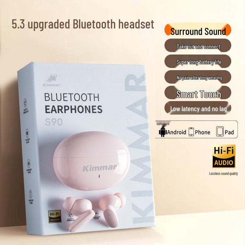 Высококачественные Bluetooth-наушники-вкладыши с шумоподавлением и долгим временем работы для Android, Xiaomi и Apple.