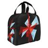 Custom Corporation Umbrellas Insulated Lunch Bags for Women Men Horror Video Game Resuable Thermal Cooler Food Lunch Box School