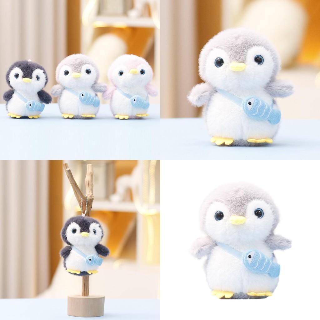 Plush Penguin Toy Keychain With Soft Short Plush For Girls Gift And Bag Decoration