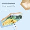 Nanqiao Titanium Oil Painting Mini Umbrella